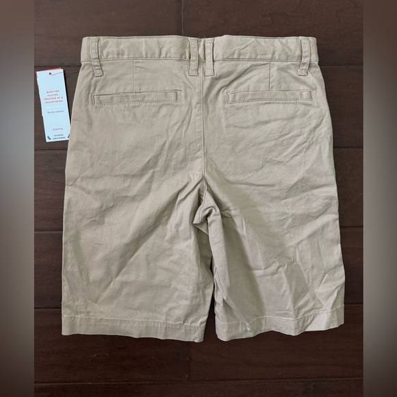 Cat & Jack khaki uniform style shorts NWT size 12 - Picture 3 of 3